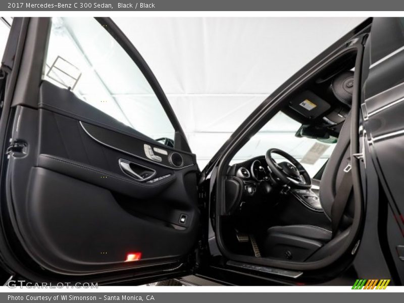Black / Black 2017 Mercedes-Benz C 300 Sedan
