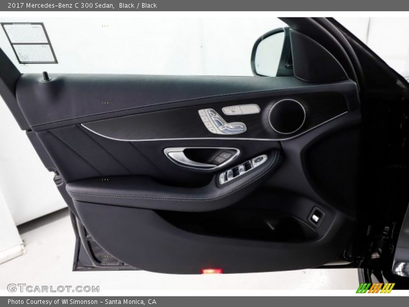 Black / Black 2017 Mercedes-Benz C 300 Sedan