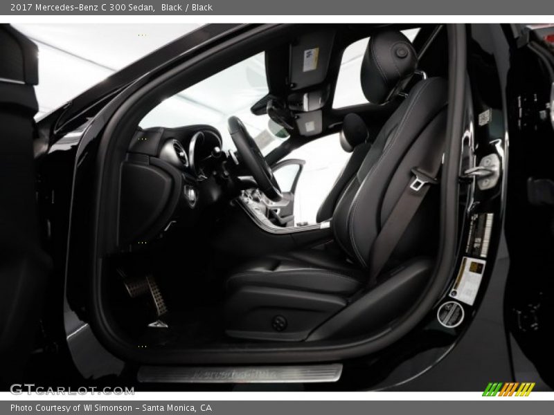 Black / Black 2017 Mercedes-Benz C 300 Sedan