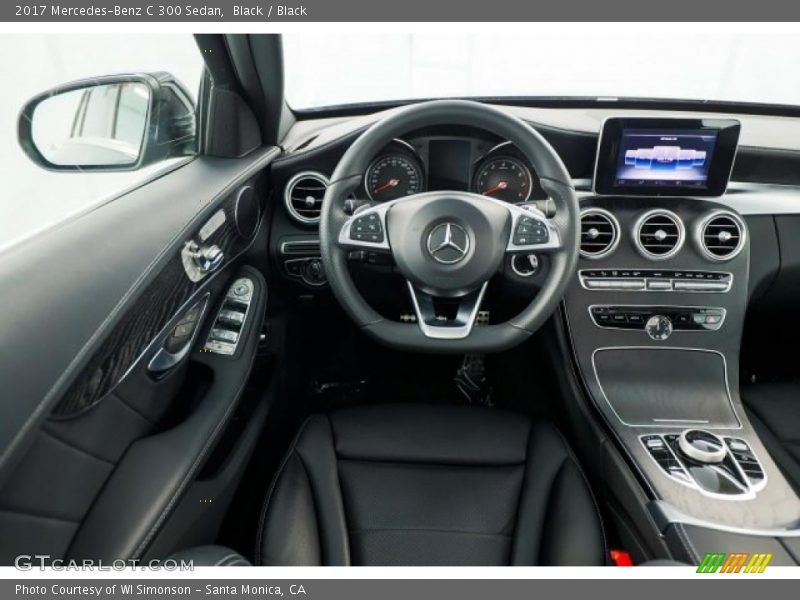 Black / Black 2017 Mercedes-Benz C 300 Sedan
