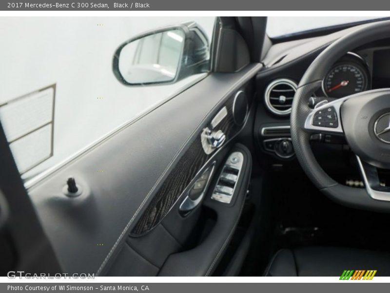 Black / Black 2017 Mercedes-Benz C 300 Sedan