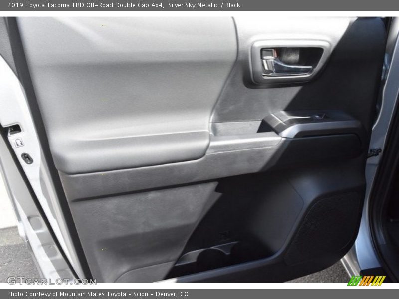 Silver Sky Metallic / Black 2019 Toyota Tacoma TRD Off-Road Double Cab 4x4