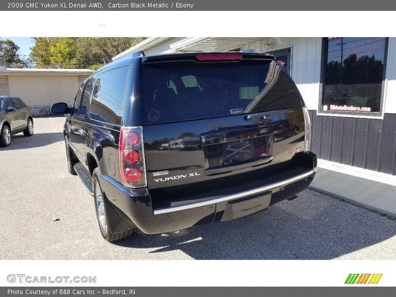 Carbon Black Metallic / Ebony 2009 GMC Yukon XL Denali AWD