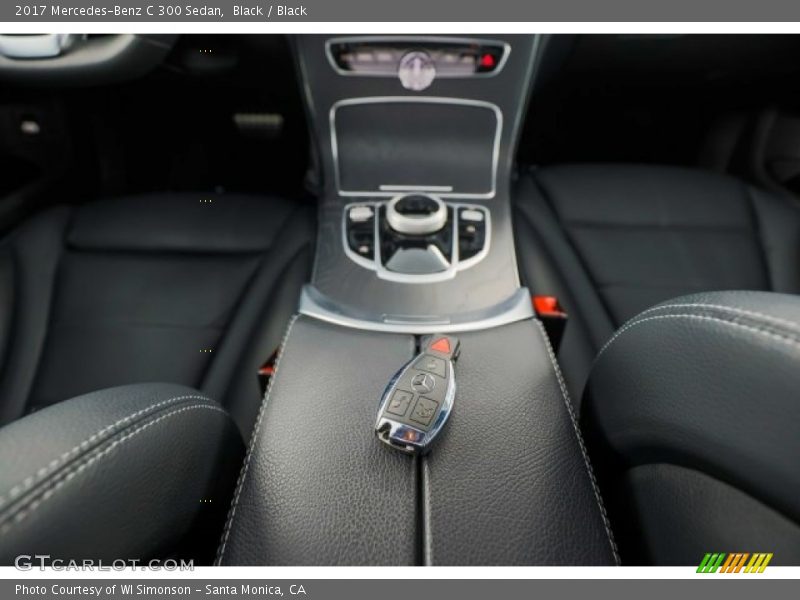 Black / Black 2017 Mercedes-Benz C 300 Sedan