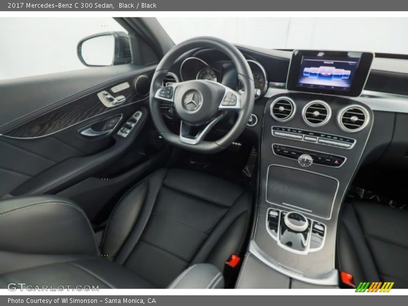 Black / Black 2017 Mercedes-Benz C 300 Sedan