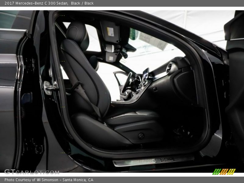 Black / Black 2017 Mercedes-Benz C 300 Sedan