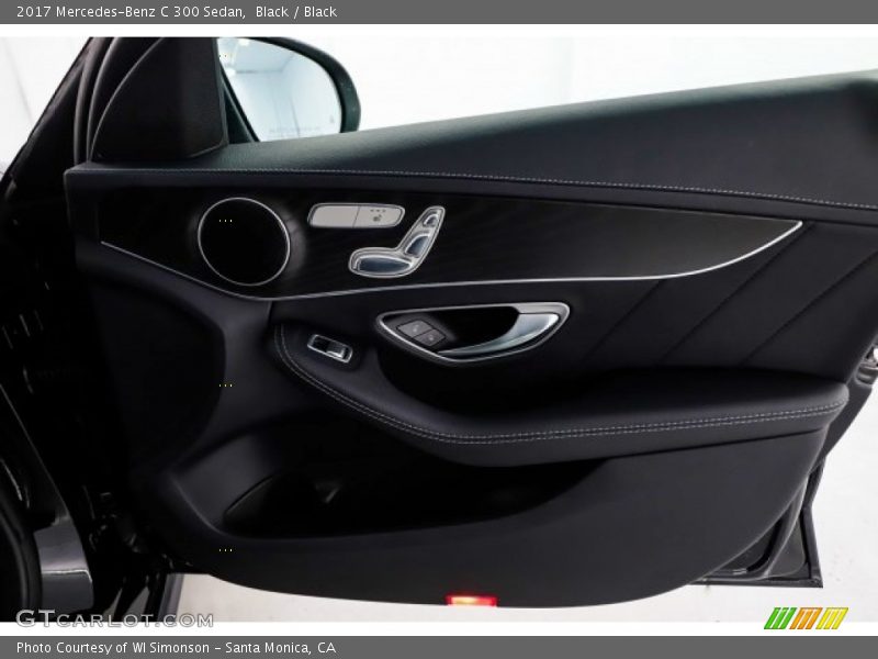 Black / Black 2017 Mercedes-Benz C 300 Sedan