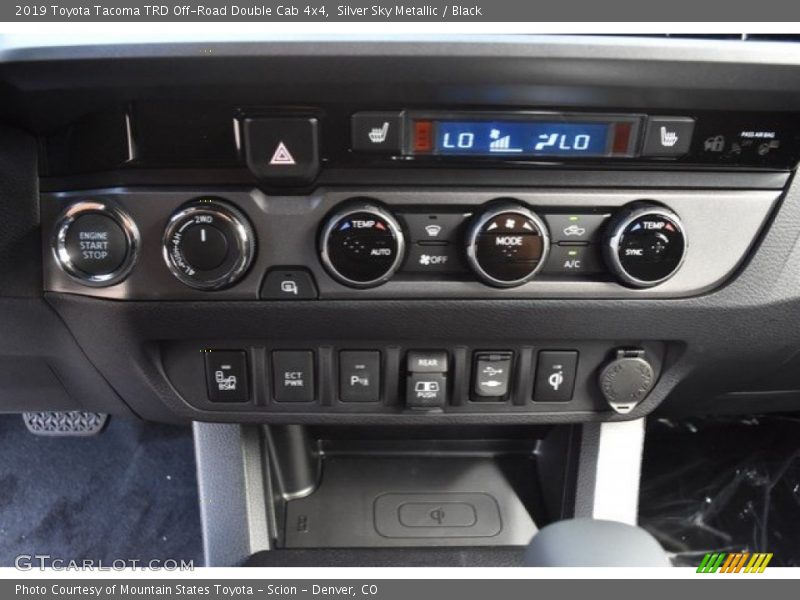 Controls of 2019 Tacoma TRD Off-Road Double Cab 4x4