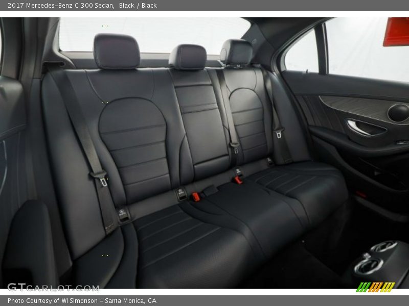 Black / Black 2017 Mercedes-Benz C 300 Sedan