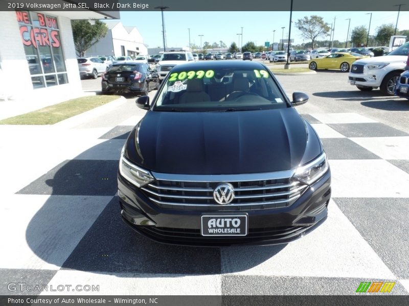 Black / Dark Beige 2019 Volkswagen Jetta SEL