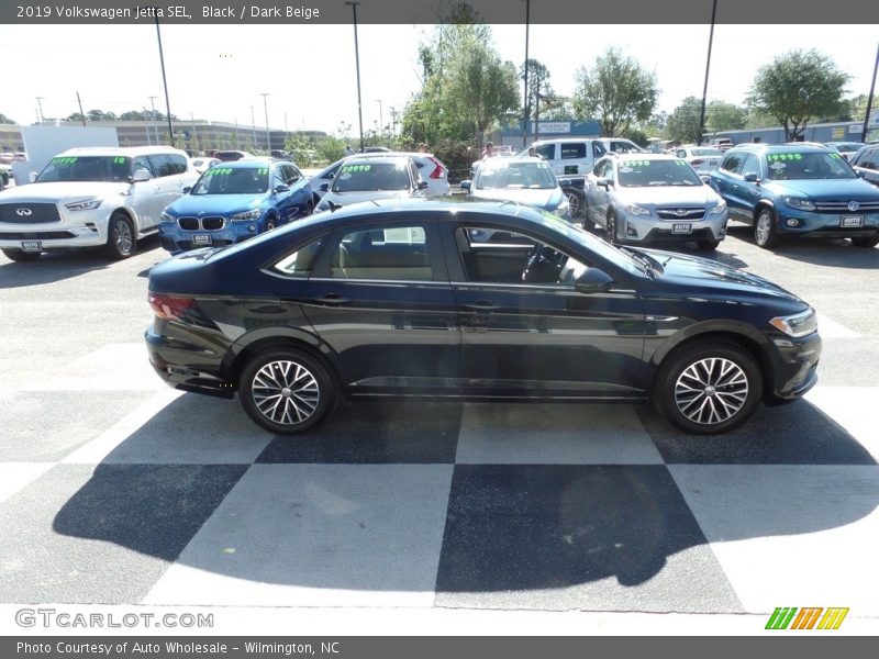 Black / Dark Beige 2019 Volkswagen Jetta SEL