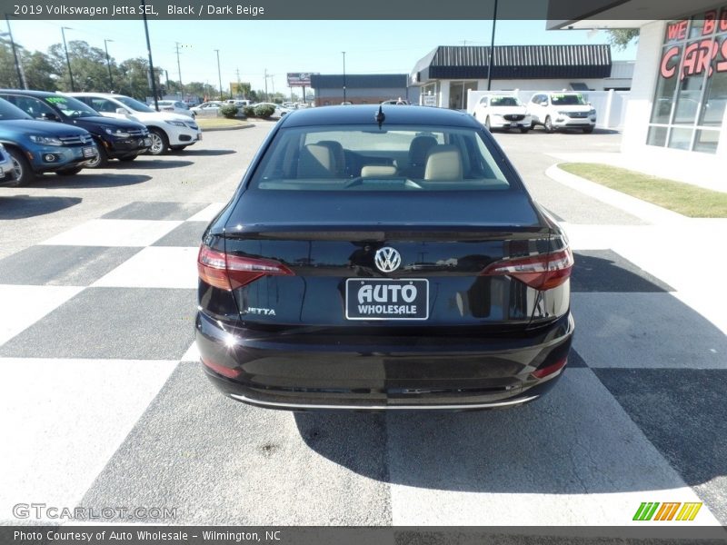 Black / Dark Beige 2019 Volkswagen Jetta SEL