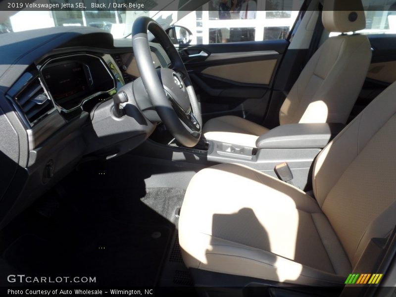Black / Dark Beige 2019 Volkswagen Jetta SEL
