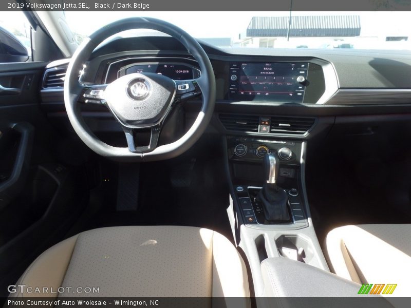 Black / Dark Beige 2019 Volkswagen Jetta SEL