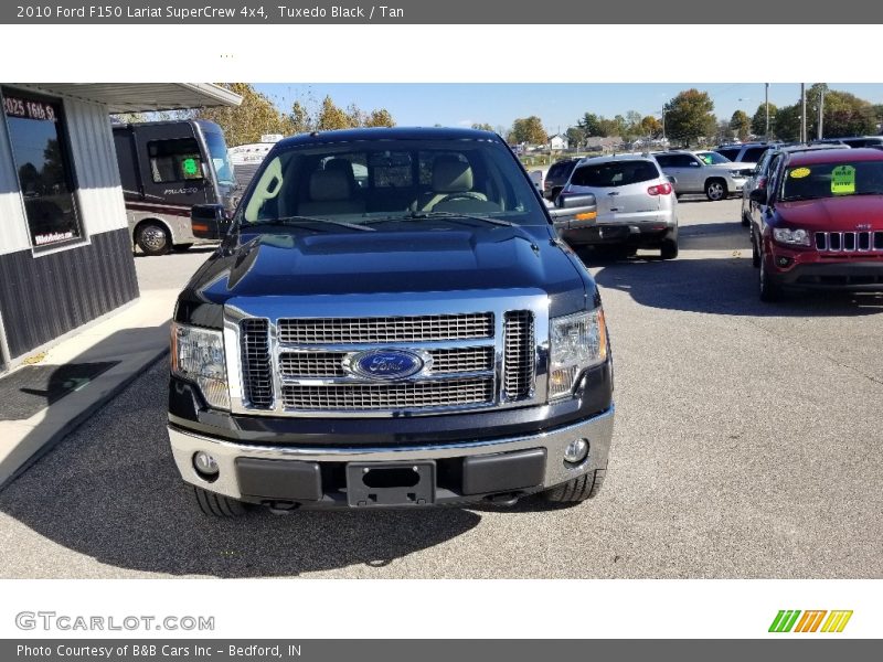 Tuxedo Black / Tan 2010 Ford F150 Lariat SuperCrew 4x4