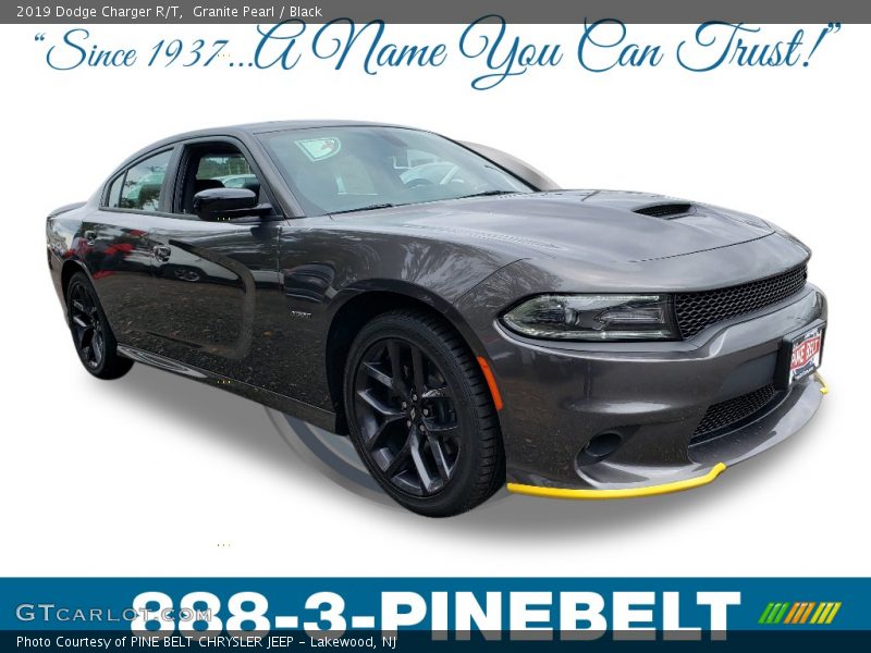 Granite Pearl / Black 2019 Dodge Charger R/T