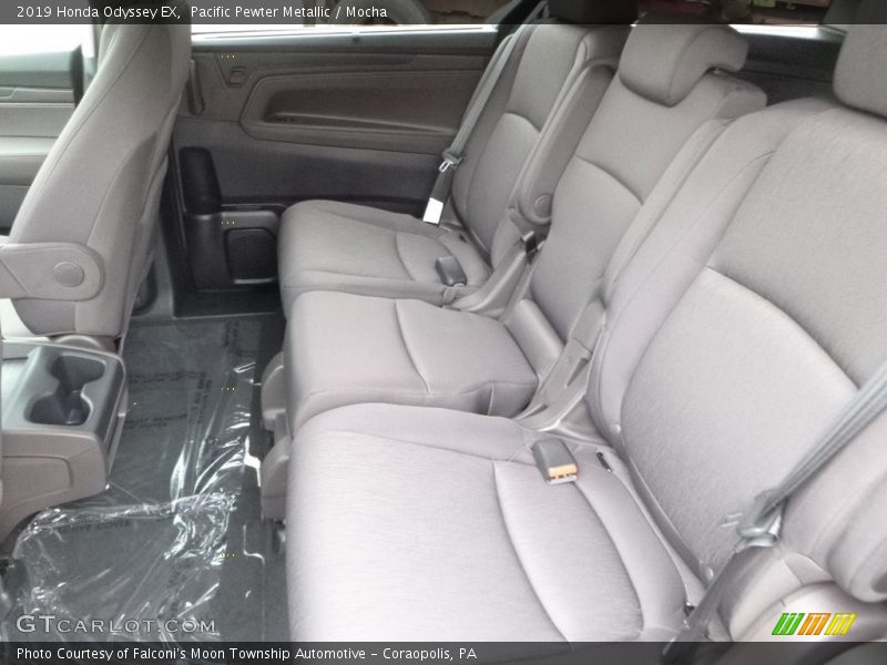 Pacific Pewter Metallic / Mocha 2019 Honda Odyssey EX