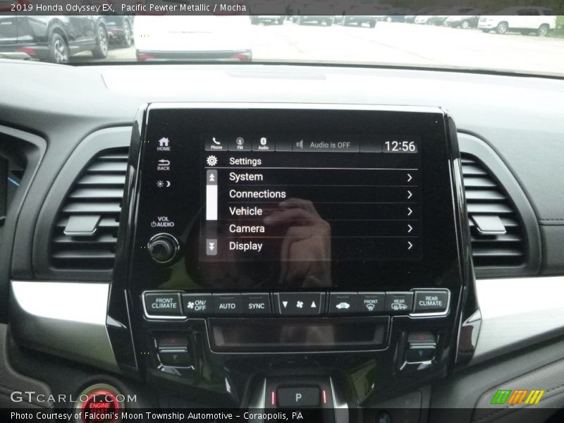 Pacific Pewter Metallic / Mocha 2019 Honda Odyssey EX