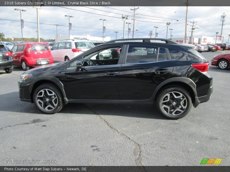 Crystal Black Silica / Black 2018 Subaru Crosstrek 2.0i Limited