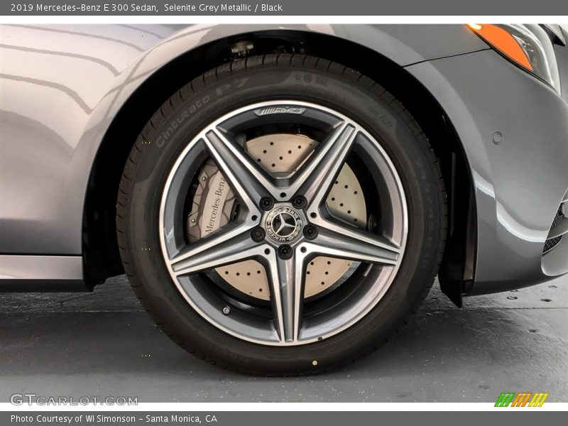 Selenite Grey Metallic / Black 2019 Mercedes-Benz E 300 Sedan