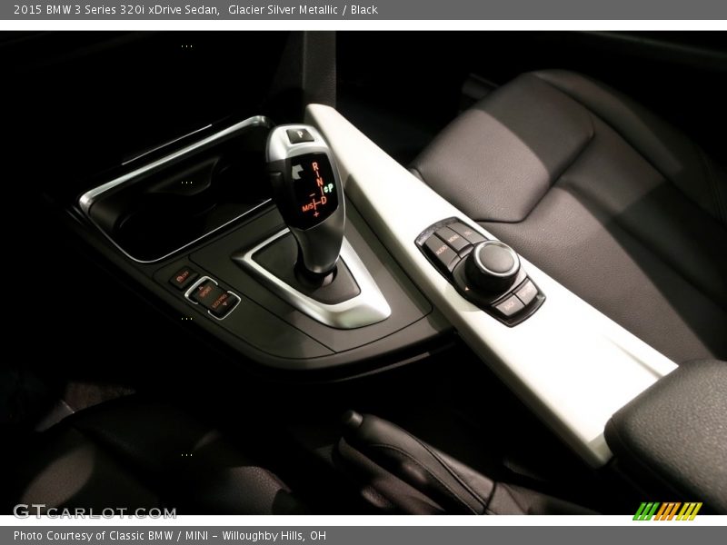Glacier Silver Metallic / Black 2015 BMW 3 Series 320i xDrive Sedan