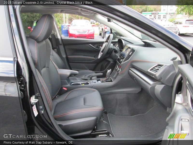 Crystal Black Silica / Black 2018 Subaru Crosstrek 2.0i Limited