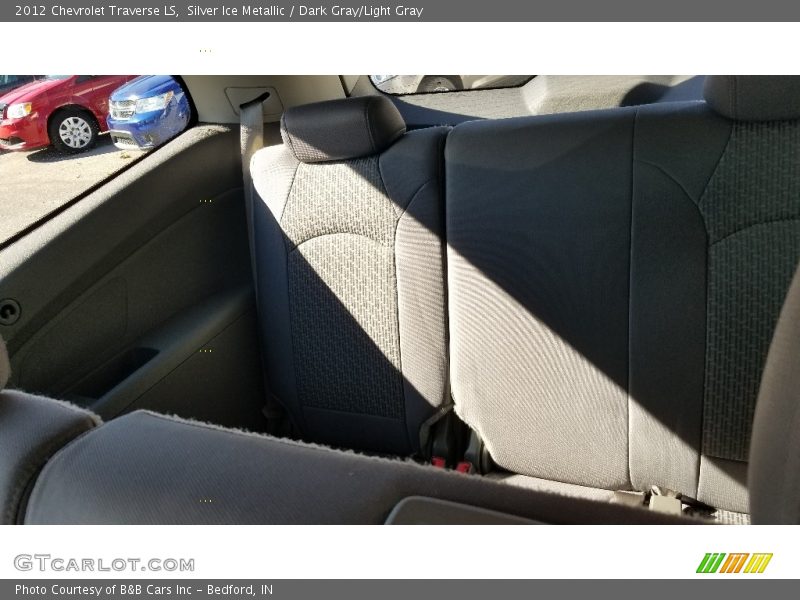 Silver Ice Metallic / Dark Gray/Light Gray 2012 Chevrolet Traverse LS