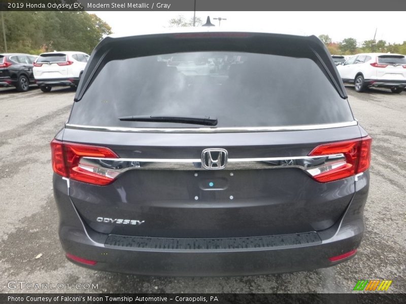 Modern Steel Metallic / Gray 2019 Honda Odyssey EX