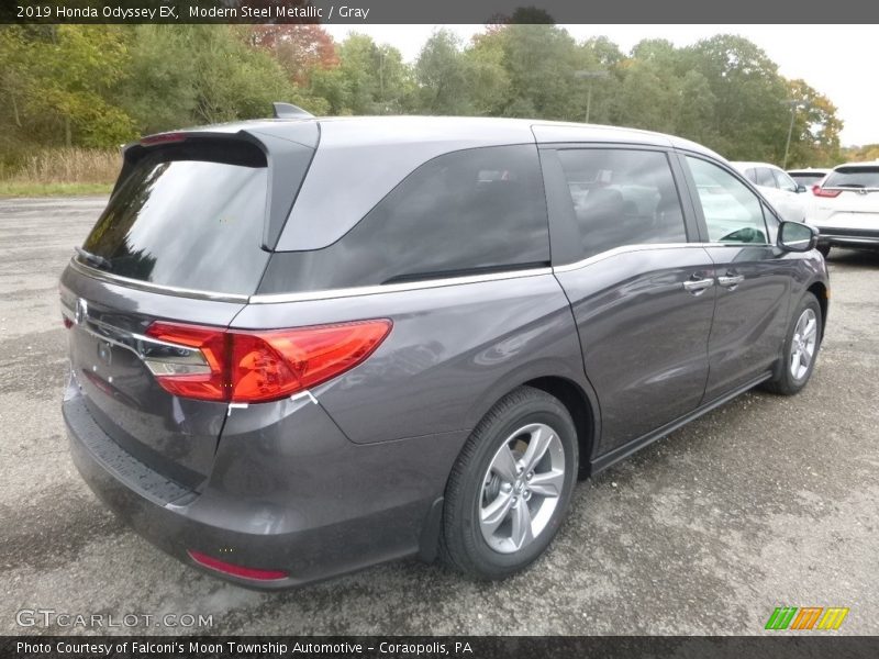 Modern Steel Metallic / Gray 2019 Honda Odyssey EX