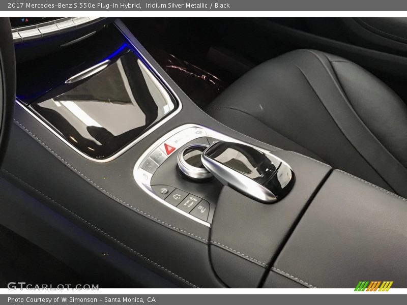 Iridium Silver Metallic / Black 2017 Mercedes-Benz S 550e Plug-In Hybrid