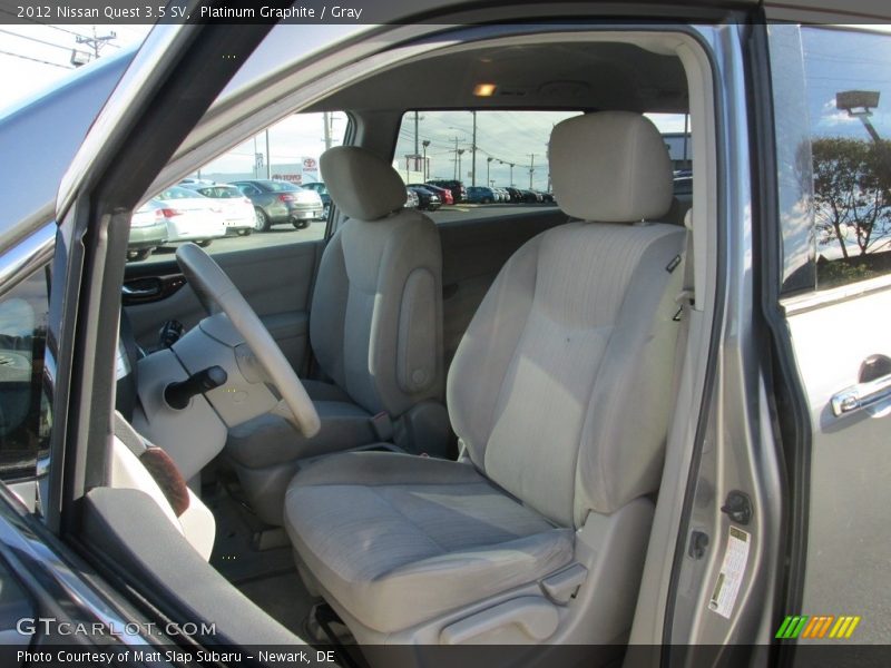 Platinum Graphite / Gray 2012 Nissan Quest 3.5 SV