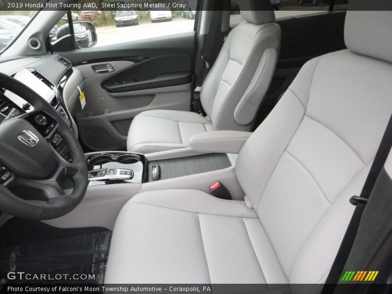 Front Seat of 2019 Pilot Touring AWD