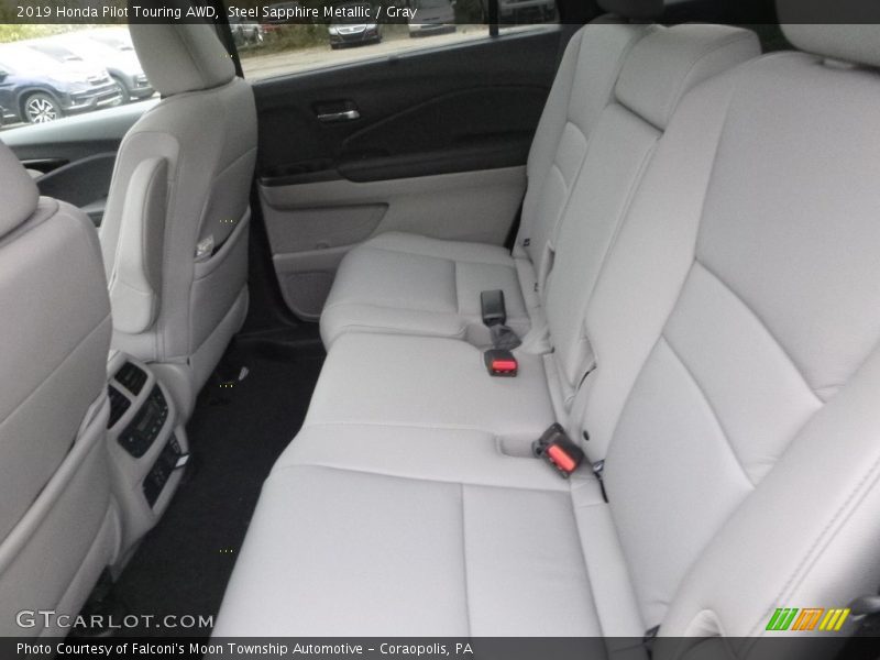 Rear Seat of 2019 Pilot Touring AWD