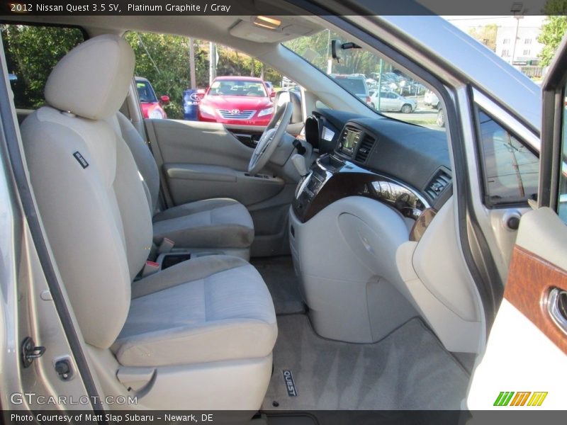 Platinum Graphite / Gray 2012 Nissan Quest 3.5 SV