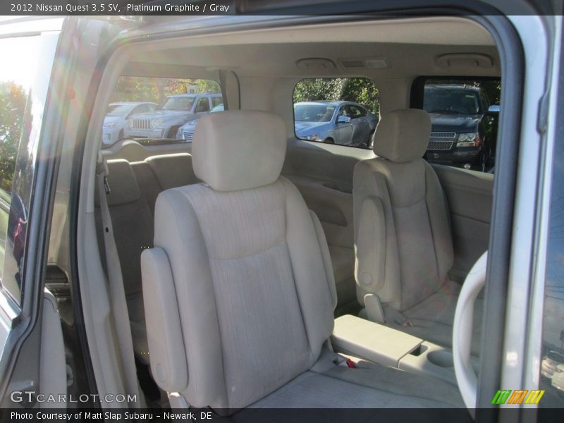 Platinum Graphite / Gray 2012 Nissan Quest 3.5 SV