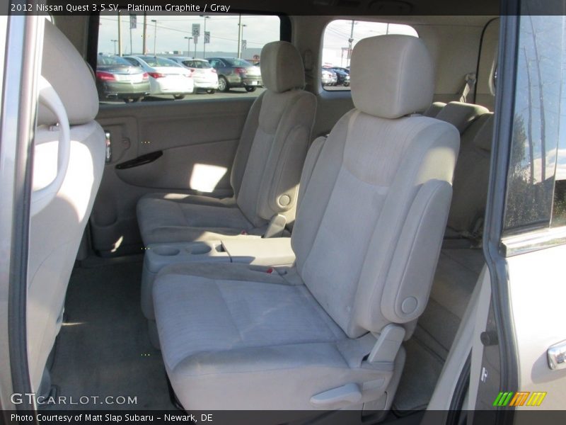 Platinum Graphite / Gray 2012 Nissan Quest 3.5 SV