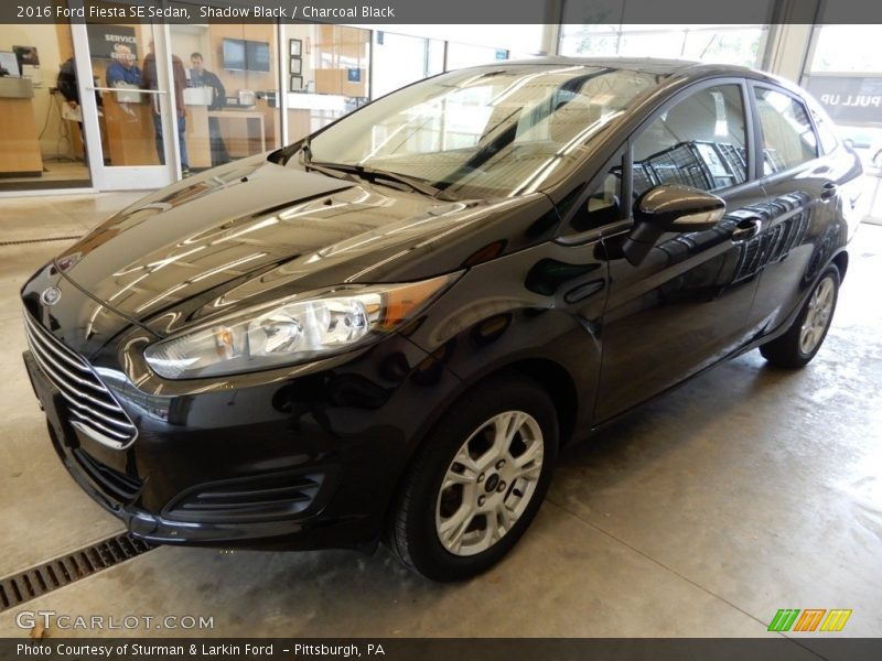 Shadow Black / Charcoal Black 2016 Ford Fiesta SE Sedan