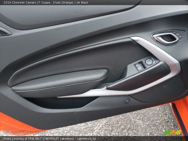 Door Panel of 2019 Camaro LT Coupe