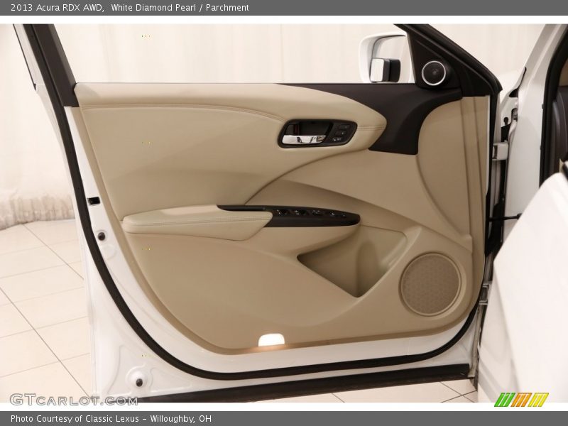 White Diamond Pearl / Parchment 2013 Acura RDX AWD