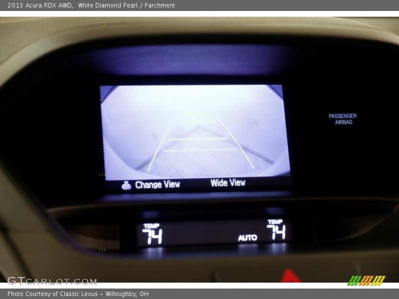 White Diamond Pearl / Parchment 2013 Acura RDX AWD