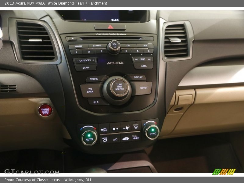 White Diamond Pearl / Parchment 2013 Acura RDX AWD
