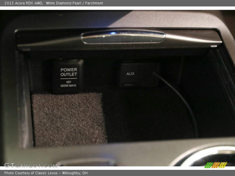 White Diamond Pearl / Parchment 2013 Acura RDX AWD