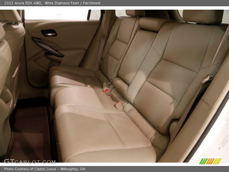 White Diamond Pearl / Parchment 2013 Acura RDX AWD
