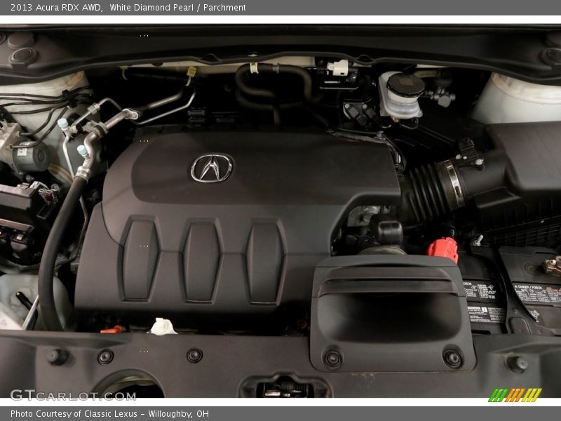 White Diamond Pearl / Parchment 2013 Acura RDX AWD