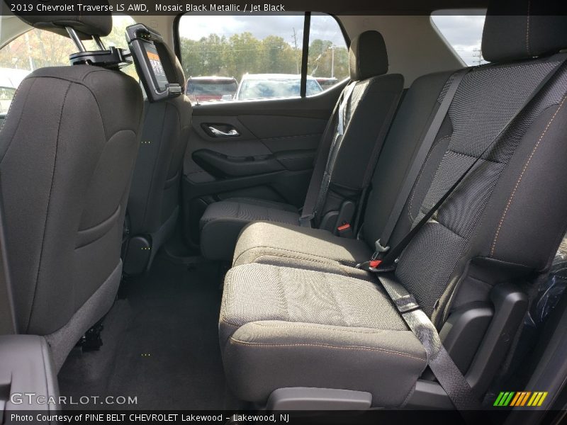 Mosaic Black Metallic / Jet Black 2019 Chevrolet Traverse LS AWD