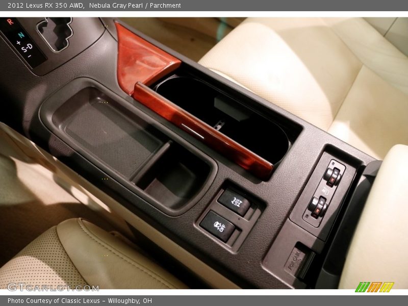 Nebula Gray Pearl / Parchment 2012 Lexus RX 350 AWD