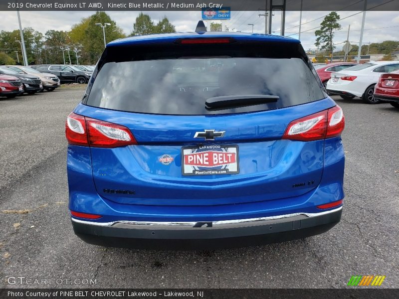 Kinetic Blue Metallic / Medium Ash Gray 2019 Chevrolet Equinox LT AWD