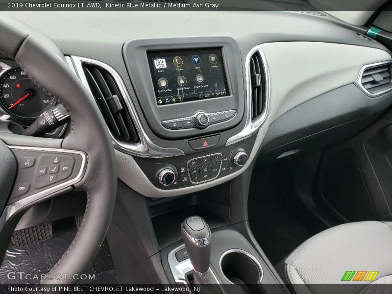 Kinetic Blue Metallic / Medium Ash Gray 2019 Chevrolet Equinox LT AWD
