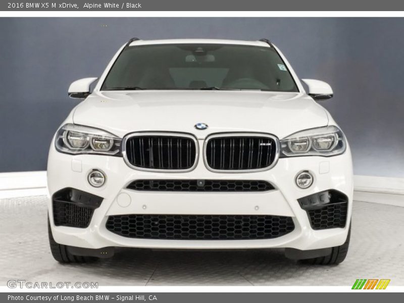 Alpine White / Black 2016 BMW X5 M xDrive