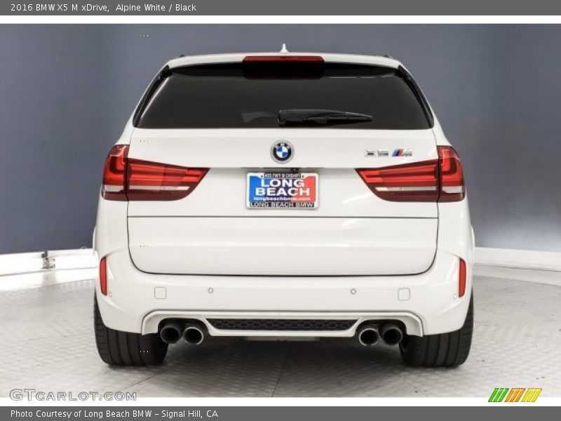 Alpine White / Black 2016 BMW X5 M xDrive